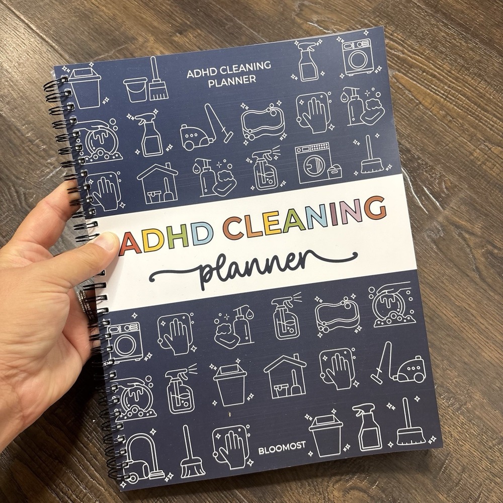 BLOOMOST ADHD Cleaning Planner - A5, Multicolor - NEW